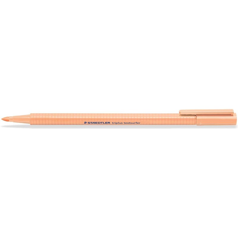 Staedtler Triplus Textsurfer 362 Rotulador Fluorescente - Trazo entre 1 a 4mm aprox. - Tinta Base de Agua - Color Melocoton Staedtler Triplus Textsurfer 362 Rotulador Fluorescente - Trazo entre 1 a 4mm aprox. - Tinta Base de Agua - Color Melocoton