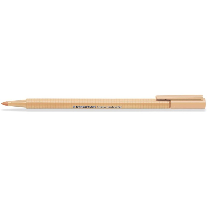 Staedtler Triplus Textsurfer 362 Rotulador Fluorescente - Trazo entre 1 a 4mm aprox. - Tinta Base de Agua - Color Arena Staedtler Triplus Textsurfer 362 Rotulador Fluorescente - Trazo entre 1 a 4mm aprox. - Tinta Base de Agua - Color Arena