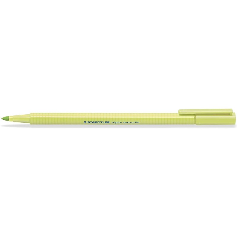 Staedtler Triplus Textsurfer 362 Rotulador Fluorescente - Trazo entre 1 a 4mm aprox. - Tinta Base de Agua - Color Verde Lima Staedtler Triplus Textsurfer 362 Rotulador Fluorescente - Trazo entre 1 a 4mm aprox. - Tinta Base de Agua - Color Verde Lima