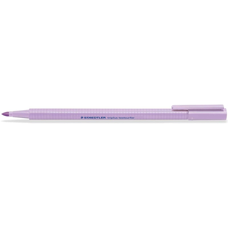 Staedtler Triplus Textsurfer 362 Rotulador Fluorescente - Trazo entre 1 a 4mm aprox. - Tinta Base de Agua - Color Lavanda Staedtler Triplus Textsurfer 362 Rotulador Fluorescente - Trazo entre 1 a 4mm aprox. - Tinta Base de Agua - Color Lavanda