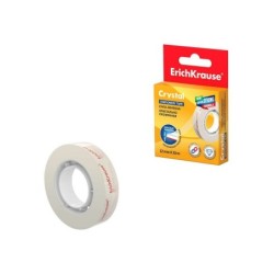 Erichkrause Cinta Adhesiva Crystal - 12mmx33m - Transparente