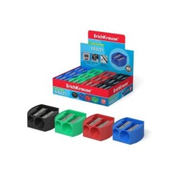 Erichkrause Multi - Temperamatite in plastica con due fori - Diametri di 8 mm e 11 mm - Colori assortiti 24pz 24pz