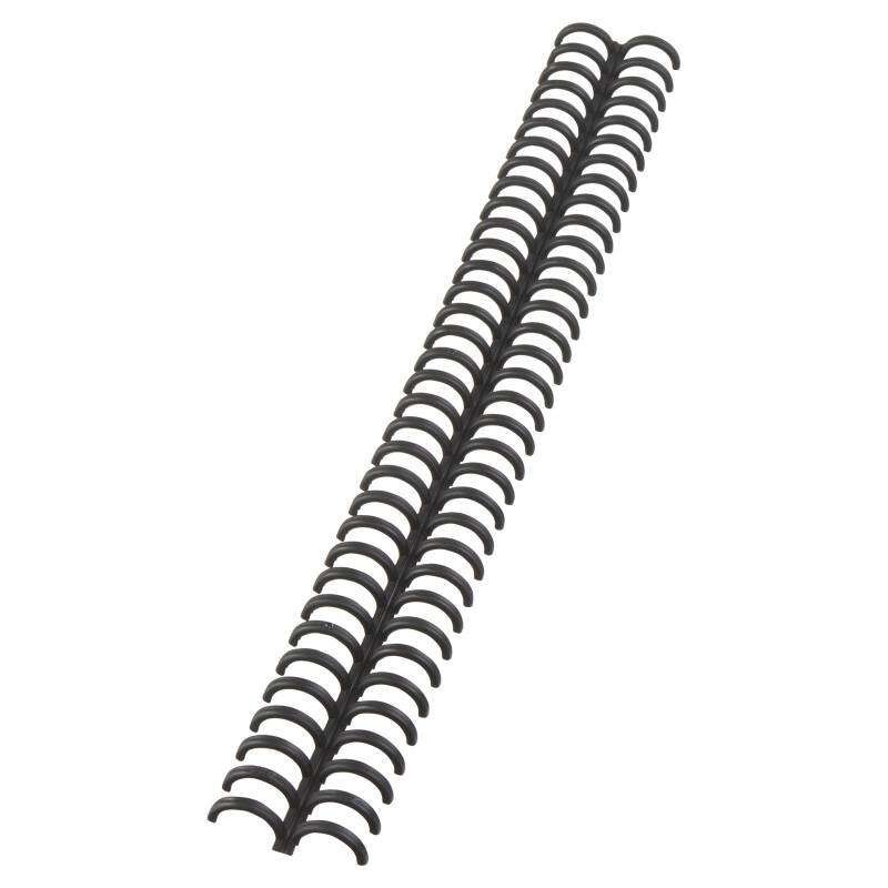 Rilegatura GBC Clickbind - Pettini trasparenti opachi da 12 mm - Riciclabile e riutilizzabile - Nera Rilegatura GBC Clickbind - Pettini trasparenti opachi da 12 mm - Riciclabile e riutilizzabile - Nera