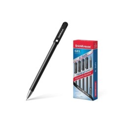 Penna gel Erichkrause G-Soft - Rivestimento morbido al tatto - Punta dell'ago fine - Inchiostro ad asciugatura rapida - Colore n