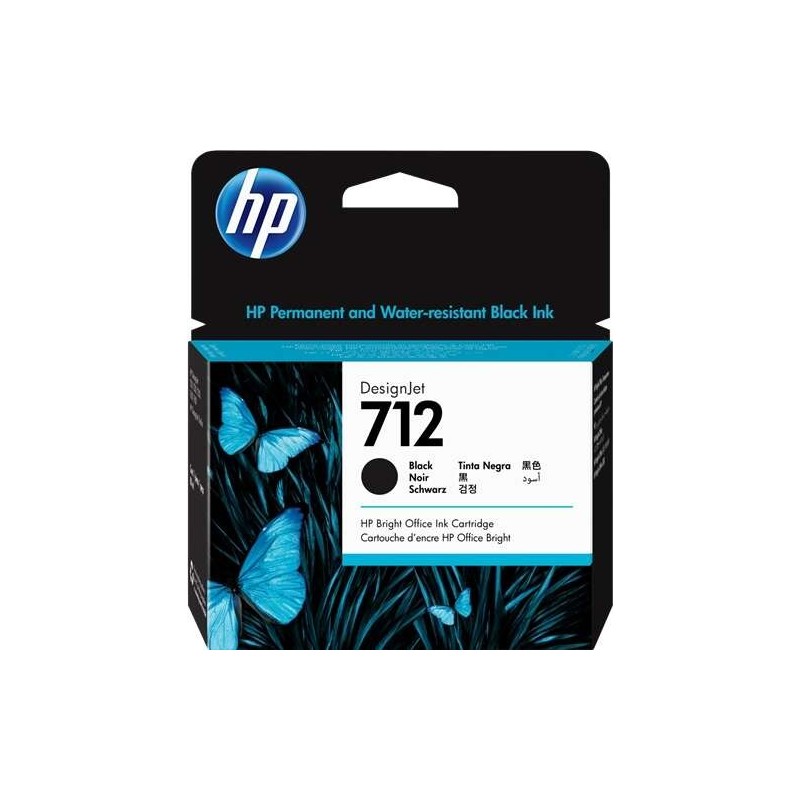 Cartuccia d'inchiostro nero originale HP 712XL - 3ED71A Cartuccia d'inchiostro nero originale HP 712XL - 3ED71A
