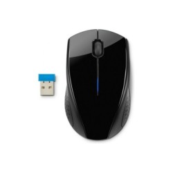 HP 220 Raton Inalambrico USB 1300dpi - 3 Botones - Uso Ambidiestro - Color Negro