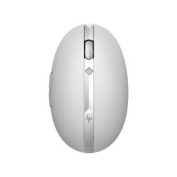 HP Spectre 700 Raton Laser Bluetooth Recargable 1200dpi - 5 Botones - Vinculable con 4 Dispositivos - Uso Diestro - Color Plata