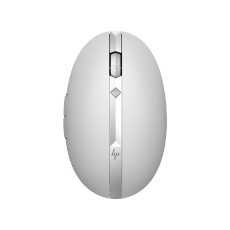 HP Spectre 700 Raton Laser Bluetooth Recargable 1200dpi - 5 Botones - Vinculable con 4 Dispositivos - Uso Diestro - Color Plata