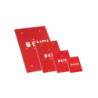 Enri A4 Tapa Blanda Bloc de Notas Grapado - Tamaño A4 - Tapa Blanda - 80 Hojas - Color Rojo