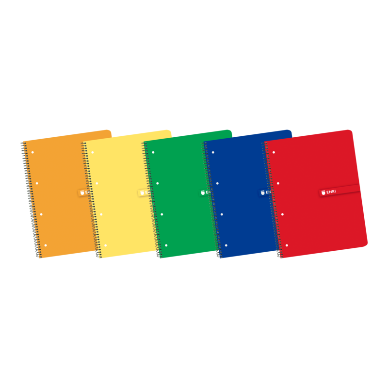 Enri Europeanbook1 A4+ - Cuaderno de Tamaño A4+ - Espiral - Tapa Blanda - Cuadricula de 5x5 Enri Europeanbook1 A4+ - Cuaderno de Tamaño A4+ - Espiral - Tapa Blanda - Cuadricula de 5x5