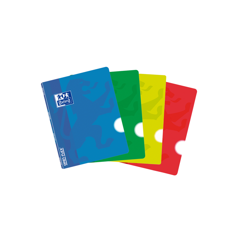 Oxford School Classic Openflex A5 - Copertina in plastica - Quaderno pinzato - Tinta unita - 48 fogli - Colori assortiti 10pz 10 Oxford School Classic Openflex A5 - Copertina in plastica - Quaderno pinzato - Tinta unita - 48 fogli - Colori assortiti 10pz 10