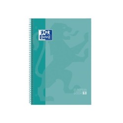 Libro europeo Oxford School Classic A4+ - Copertina extra rigida - 80 fogli - Colore Ice Mint 5pz 5pz