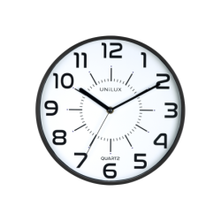 Unilux Reloj Pop - Diseño Moderno y Minimalista - Incluye Pilas - Color Negro