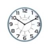 Orologio da parete Unilux Pop - Design moderno e colorato - Facile lettura dell'ora - Funzionamento a batterie - Colore blu