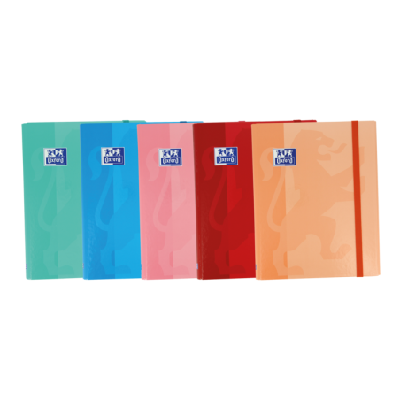 Cartella in gomma Oxford Classic A4+ - Copertina extra rigida - 3 lembi - Dorso 20 mm - Colori assortiti 10pz 10pz