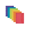 Oxford A4 Carpeta Plastico Flexible Translucido - Sobre Multitaladro con Velcro - Tamaño A4 - Colores Surtidos