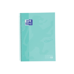 Oxford School Touch Europeanbook 1 A4+ Tapa Extradura - Cuaderno con Tapa Dura - 80 Hojas 5x5 - Diseño Ice Mint Pastel