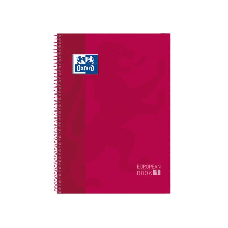 Oxford School Classic Europeanbook 1 A4+ Copertina extra rigida - Formato A4+ - Copertina extra rigida e resistente - 80 fogli - Oxford School Classic Europeanbook 1 A4+ Copertina extra rigida - Formato A4+ - Copertina extra rigida e resistente - 80 fogli -