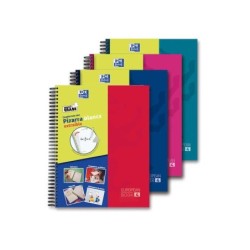 Oxford School Classic Write&Erase Europeanbook 4 - Tapa Extradura - Pizarra Blanca Extraible - 120 Hojas