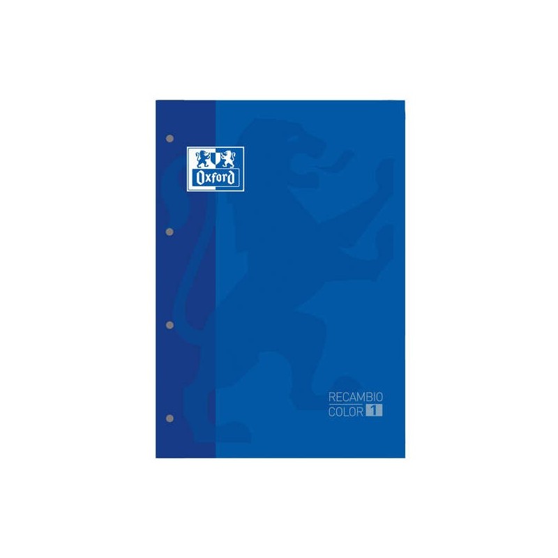 Oxford School Classic Cuaderno de Recambio A4 - Tapa Blanda - Encolado - 80 Hojas - Cuadricula 5x5 - Color Azul Marino Oxford School Classic Cuaderno de Recambio A4 - Tapa Blanda - Encolado - 80 Hojas - Cuadricula 5x5 - Color Azul Marino