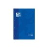 Quaderno sostitutivo Oxford School Classic A4 - Copertina morbida - Incollato - 80 fogli - Griglia 5x5 - Colore blu navy 5pz 5pz