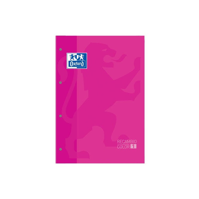 Taccuino sostitutivo Oxford School Classic - Formato A4 - Copertina morbida - Incollato - Griglia 5x5 - 80 fogli - Colore fucsia Taccuino sostitutivo Oxford School Classic - Formato A4 - Copertina morbida - Incollato - Griglia 5x5 - 80 fogli - Colore fucsia
