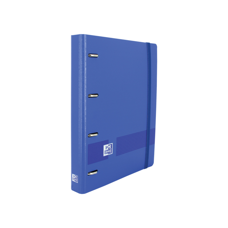 Raccoglitore europeo Oxford Live & Go A4+ in polyfoam - Dorso da 45 mm - Anelli 4Dx35mm - Include ricambio 5x5 - Blu navy 4p Raccoglitore europeo Oxford Live & Go A4+ in polyfoam - Dorso da 45 mm - Anelli 4Dx35mm - Include ricambio 5x5 - Blu navy 4p