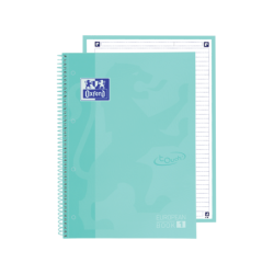 Oxford School Touch Europeanbook 1 A4+ Copertina extra rigida - 1 riga - 80 fogli - Colore Ice Mint 5pz 5pz