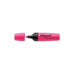 Pelikan Subrayador Textmarker 490 - Base de Agua - 3 Anchos de Trazo - Color Rosa Fluoresencete