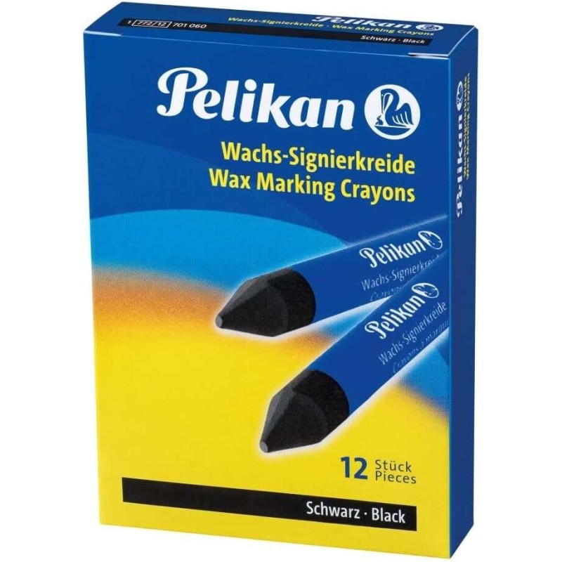 Pelikan Barra para Marcar 772/12 - 12mm - Resistente al Agua - Punta Biselada - Secado Rapido - Color Negro Pelikan Barra para Marcar 772/12 - 12mm - Resistente al Agua - Punta Biselada - Secado Rapido - Color Negro