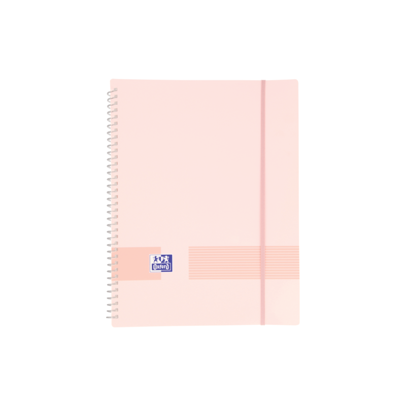 Oxford Live & Go A4 Carpeta de Fundas - Tapa de Plastico Opaco - Espiral 20 Fundas - Color Rosa Chicle Oxford Live & Go A4 Carpeta de Fundas - Tapa de Plastico Opaco - Espiral 20 Fundas - Color Rosa Chicle