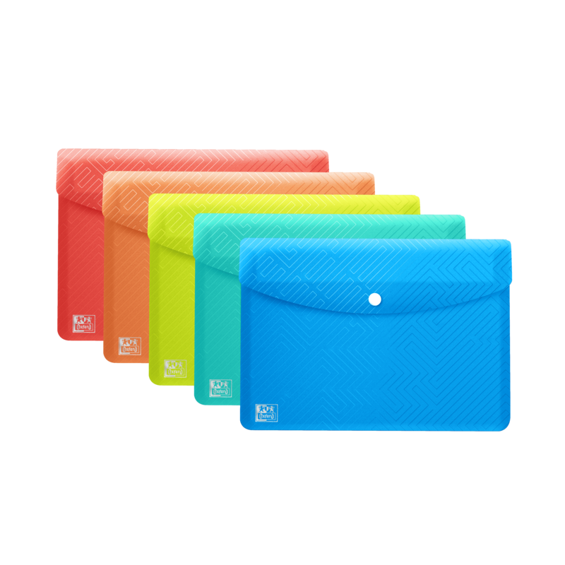 Cartella in plastica rigida traslucida A6 Oxford Urban - Busta con clip - Formato A6 - Colori assortiti 5pz 5pz Cartella in plastica rigida traslucida A6 Oxford Urban - Busta con clip - Formato A6 - Colori assortiti 5pz 5pz