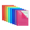Oxford Urban A4 Carpeta de Fundas Soldadas - Tapa de Plastico Translucido - 100 Fundas - Colores Surtidos