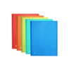 Oxford Urban A3 Carpeta de Fundas Soldadas - Tapa de Plastico Translucido - 20 Fundas - Colores Surtidos