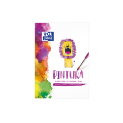 Blocco adesivo Oxford per pittura/tempo libero per bambini, formato A3, copertina morbida/copertina posteriore rigida, 20 fogli,