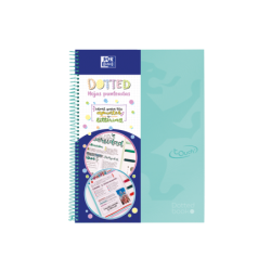 Oxford School Touch Europeanbook Dotbook A4+ - Copertina extra rigida - Punti 5x5 - 80 fogli 5pz 5pz