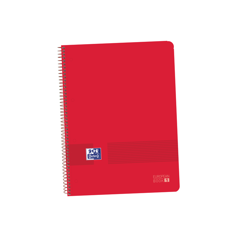 Oxford Live&Go A4+ Europeanbook - Tapa de Plastico - 80 Hojas - Tamaño 1.5x5 - Color Rojo Oxford Live&Go A4+ Europeanbook - Tapa de Plastico - 80 Hojas - Tamaño 1.5x5 - Color Rojo