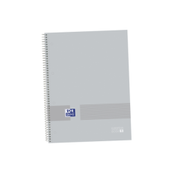 Oxford & You A4+ Europeanbook - Tapa Extradura - 80 Hojas - Cuadricula 5x5 - Color Gris