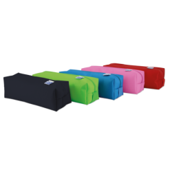 Oxford Kangoo Kids Estuche Cuadrado Grande - Poliester Resistente - Colores Surtidos