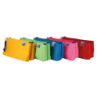 Astuccio doppio in poliestere Oxford Kangoo Kids - Compatto e resistente - Colori assortiti 5pz 5pz