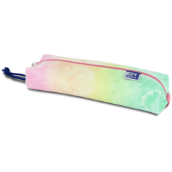 Astuccio rettangolare imbottito medio Oxford Kangoo Tie Dye - Design Tie Dye - Imbottito per una maggiore protezione 5pz 5pz