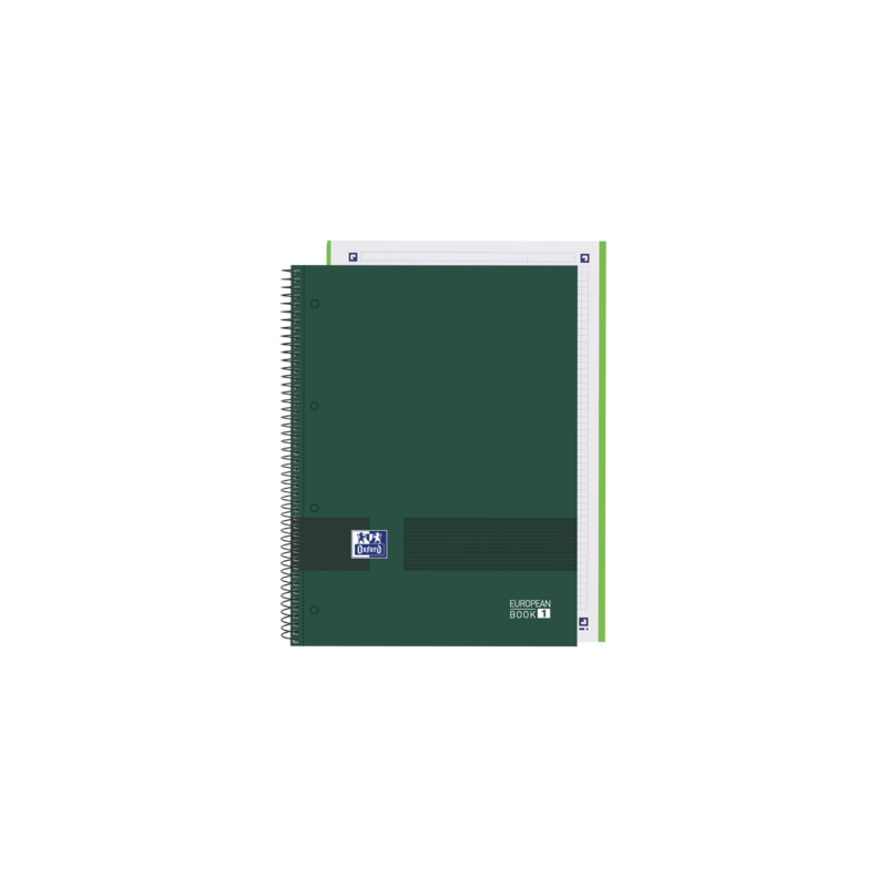 Oxford & You A4+ Europeanbook - Tapa Extradura - 80 Hojas - Color Verde Oxford & You A4+ Europeanbook - Tapa Extradura - 80 Hojas - Color Verde