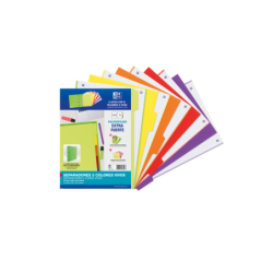 Oxford Strongline A4 Separadores 5 Posiciones - 4 Taladros - Plastico Opaco - 500 Micras - Colores Surtidos
