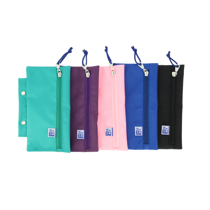 Astuccio in poliestere Oxford Teens Europeanbinder - Resistente e durevole - Dimensioni compatte di 22x13x1 cm - Colori assortit Astuccio in poliestere Oxford Teens Europeanbinder - Resistente e durevole - Dimensioni compatte di 22x13x1 cm - Colori assortit