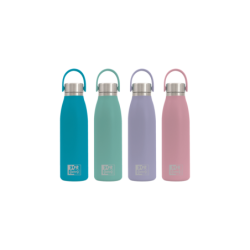 Oxford Runbott Touch Botella Termo 50cl - Recubrimiento Ceramico Interior - Mantiene la Temperatura por Horas - Diseño Surtido