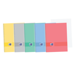 Oxford & You Europeanbook A4+ Tapa Extradura - Cuaderno con 100 Hojas - Tamaño A4+ - 5x5 con 2 Margenes
