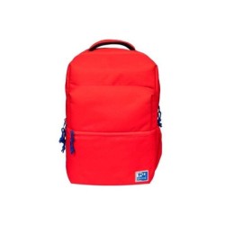 Oxford B-Ready Mochila Escolar - Tirantes Acolchados y Ajustables - Tamaño 42x30x15cm - Color Rojo