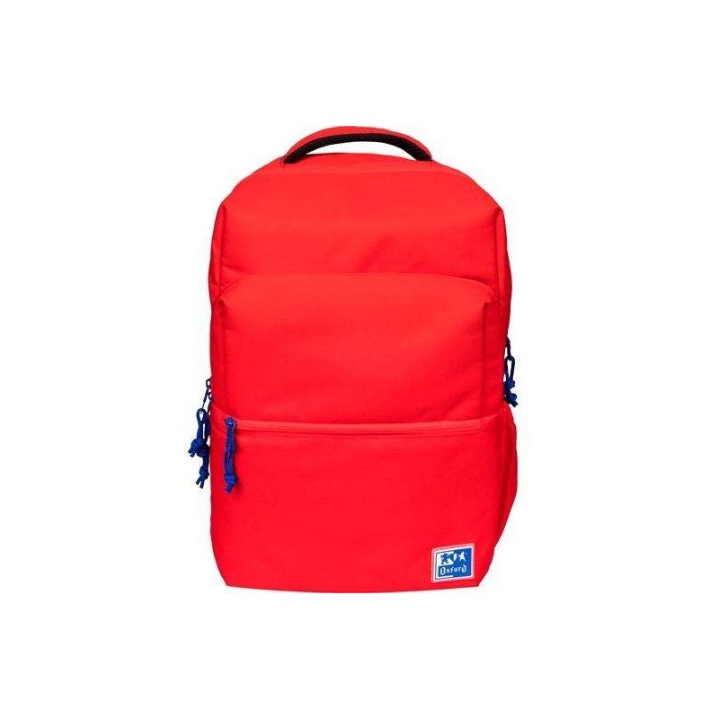 Zaino Scuola Oxford B-Ready - Spallacci Imbottiti e Regolabili - Dimensioni 42x30x15cm - Colore Rosso Zaino Scuola Oxford B-Ready - Spallacci Imbottiti e Regolabili - Dimensioni 42x30x15cm - Colore Rosso