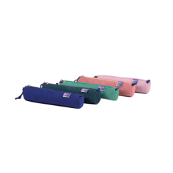 Astuccio rotondo piccolo Oxford Oxftouch - Resistente all'acqua - Dimensioni compatte - Chiusura sicura 12pz 12pz
