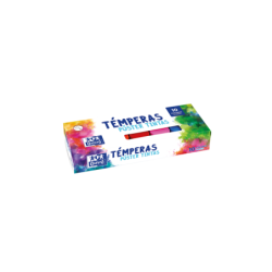 Oxford Temperas 20ml - Alta Pigmentacion - Facil de Mezclar - 10 Colores